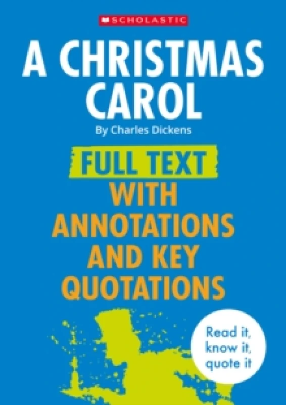 Image of A Christmas Carol: Full Text with Annotations and Key Quotations Paperback / softback