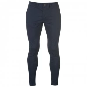 Image of Jack and Jones JI Liam Leroy Chinos - Navy Blazer