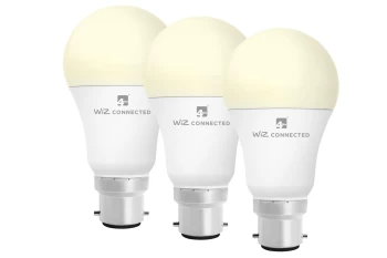 Image of 4lite WiZ Connected A60 White WiFi LED Smart Bulb - B22 Bayonet Cap, 3 Pack