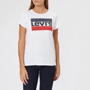 Image of Levis Womens The Perfect T-Shirt - Sportswear White - M