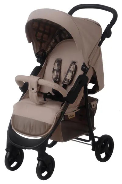 Image of My Babiie Mb30 Dani Dyer Taupe Plaid Pushchair