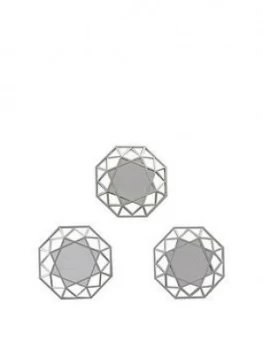 Image of Arthouse Set Of 3 Decorative Mirrors
