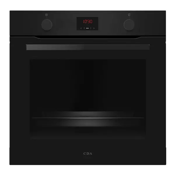 Image of CDA SC035BL Built In Electric Single Oven - Black - A Rated