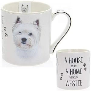 Image of Fine China Westie Mug By Lesser & Pavey