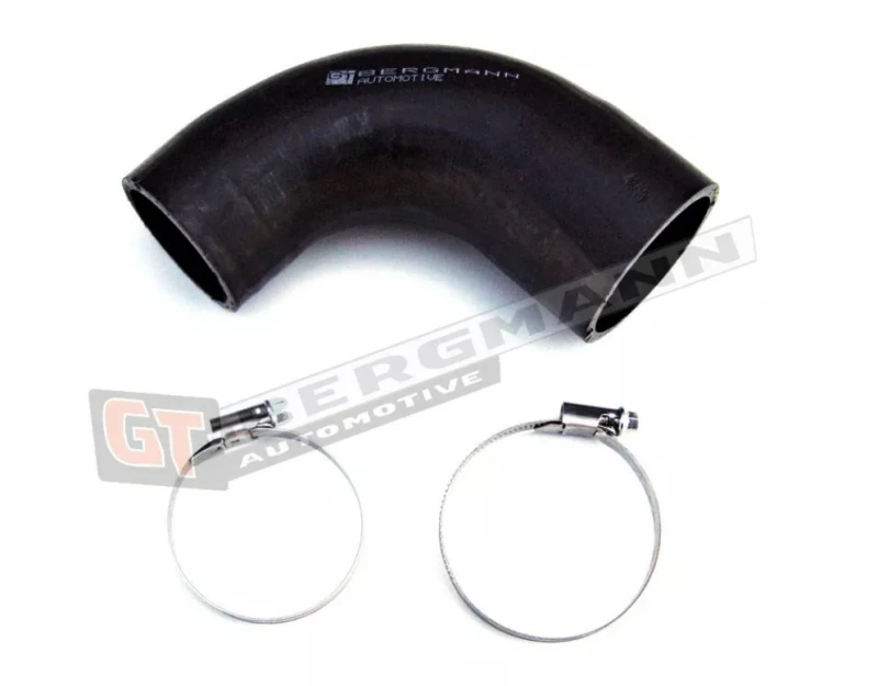 Image of GT-BERGMANN GT52-085 Turbocharger Hose with clamping pieces, Rubber with fabric lining Rubber with fabric lining Charger Intake Hose (3314)