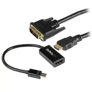 Image of StarTech.com mDP to DVI Connectivity Kit - Active Mini DisplayPort to