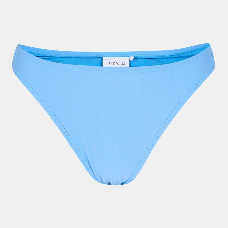 Image of Jack Wills High Waist Tanga Pant - Blue Blue 6