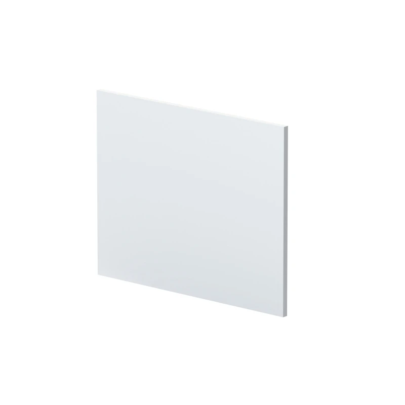 Image of Balterley L Shape Square Reversible Bath End Panel Satin White 700mm White unisex