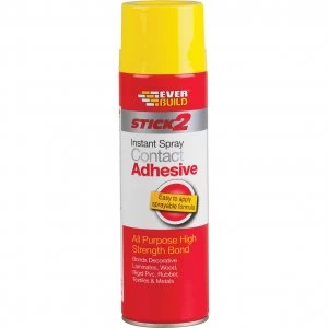 Image of Everbuild Stick 2 Spray Contact Adhesive 500ml