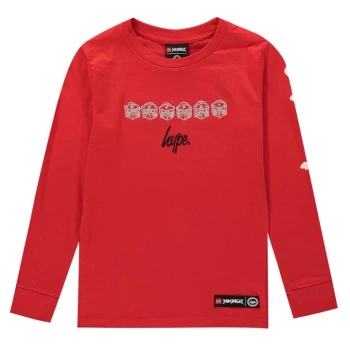 Image of Hype x LEGO Ninjago JH Sweater Junior - Red/White