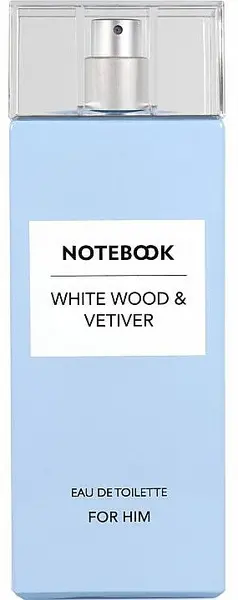 Image of Notebook Whitewood And Vetiver Eau de Toilette For Him 100ml