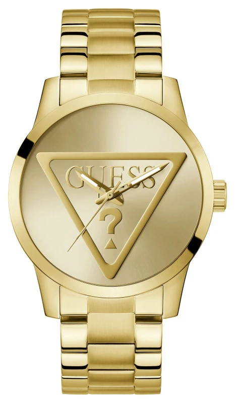 Image of GUESS GW0782G1 Badge Gold Plated Bracelet Watch - W96338