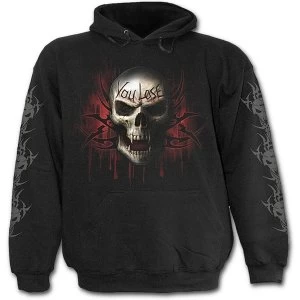 Image of Game Over Mens Small Hoodie - Black