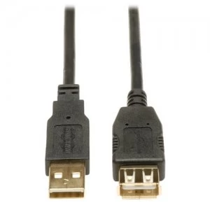 Image of Tripp Lite USB 2.0 Hi-Speed Extension Cable (A M/F) 4.88 m