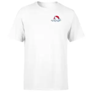 Image of Jaws Bite Me Mens T-Shirt - White - M