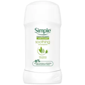 Image of Simple Soothing Antiperspirant Deodorant 40ml