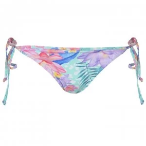 Image of SoulCal Tropical Tie Bikini Bottoms Ladies - Tropical