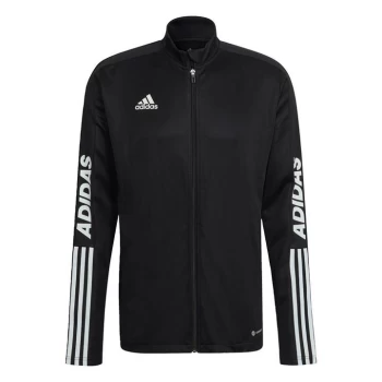 Image of adidas Tiro adidas Wording Track Top Mens - Black