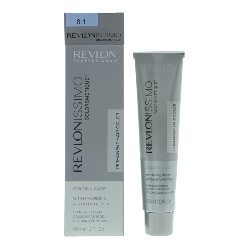 Image of Revlon Revlonissimo Colorsmetique 8.1 Light Ash Blonde Hair Colour 60ml