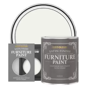 Image of Rust-Oleum Satin Furniture & Trim Paint - STEAMED MILK - 750ml