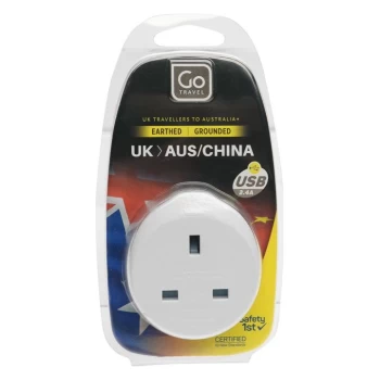 Image of Go Travel GoTravel UK/AUS Adapt 94 - White