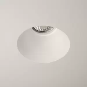 Image of Astro Blanco - 1 Light Round Recessed Spotlight Plaster, White, GU10