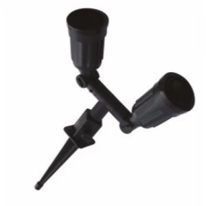 Image of Greenbrook Garden Outdoor PAR38 ES E27 Ground Spike Light - Double