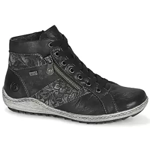 Image of Remonte Dorndorf LAMIN womens Shoes (High-top Trainers) in Black,8