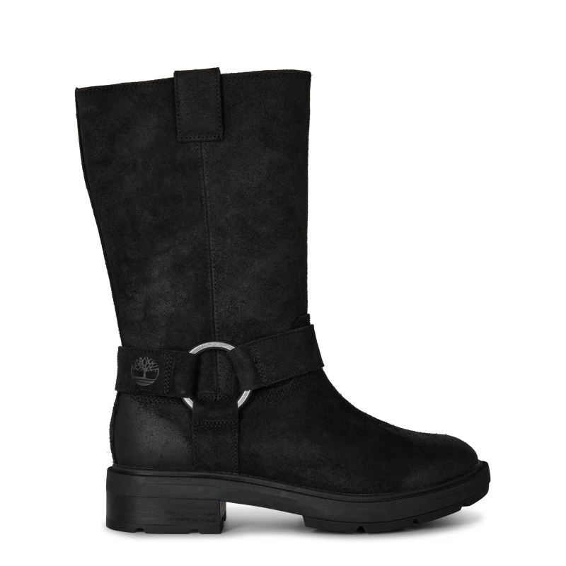 Image of Timberland Brimfield Tall Pull On Boots - Black 4