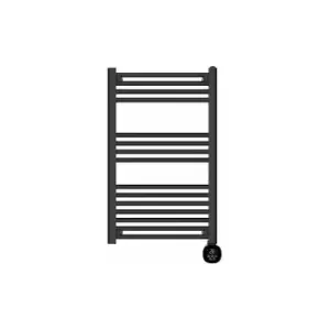 Image of TCP Smart WiFi Electric Heated Towel Rail 800 x 500mm - Black - Black