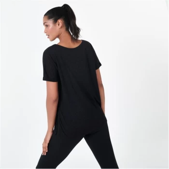 Image of Biba Active Loose T-Shirt - Black