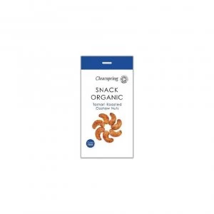 Image of Clearspring Snack Organic - Tamari Roasted Cashew Nuts