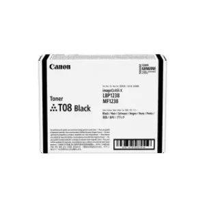 Image of Canon T08 (3010C006) Original Black Toner Cartridge