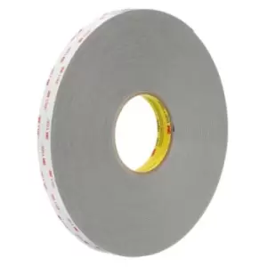 Image of 3M 4941P, VHB Grey Foam Tape, 25mm x 3, 1.1mm Thick