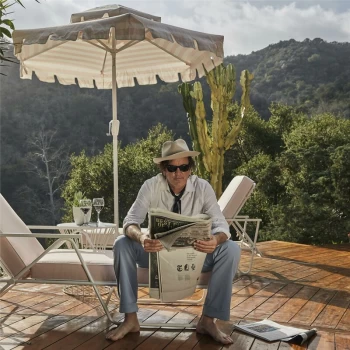 Image of Dorelhome - Novogratz Outdoor Umbrella Garden Patio 2m Parasol Rosewater Pink