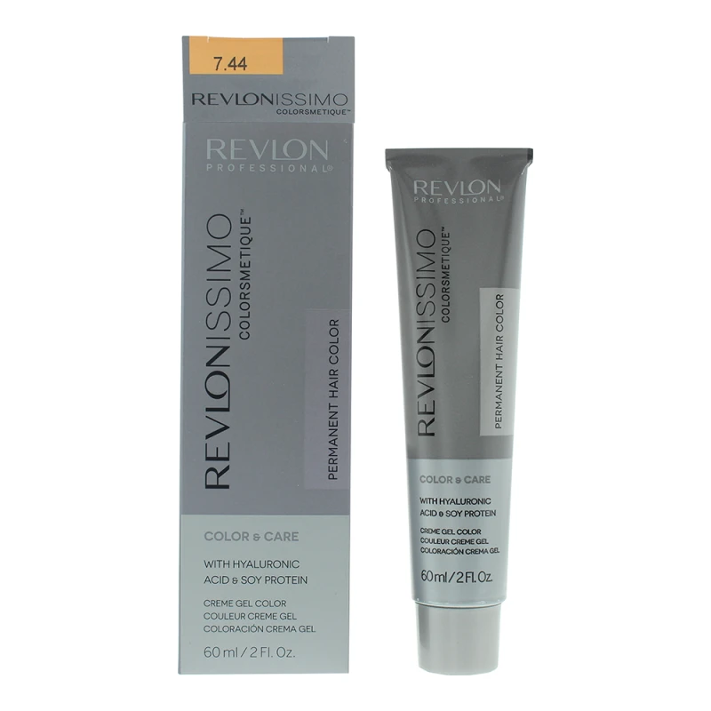 Image of Revlon Revlonissimo Colorsmetique 7.44 Medium Intensive Copper Blonde Hair Colou