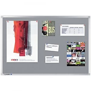 Image of Legamaster Wall Mountable Cork Board Professional 120 x 90cm Grey