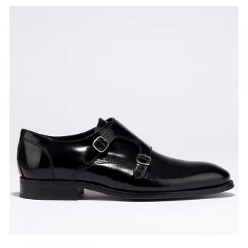 Image of Reiss Lansen Danubio Smart Shoes - Black