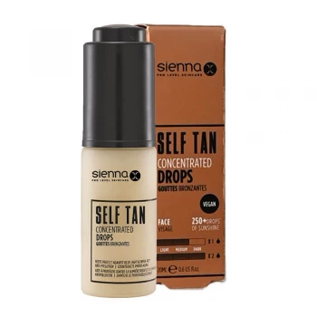 Image of Sienna X Sleep Gradual Tanning Drops 20ml
