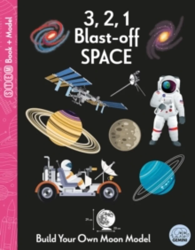 Image of 3, 2, 1 Blast-off Space Board book