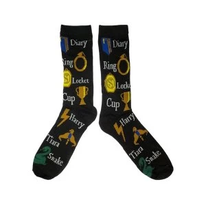 Image of Harry Potter - Horcrux Socks - Black
