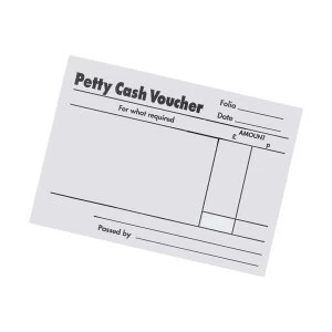 Image of 5 Star Office Petty Cash Pad 160 Pages 88x138mm Pack 5