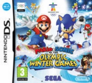 Image of Mario & Sonic at the Olympic Winter Games Nintendo DS Game