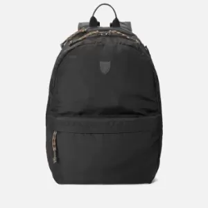 Image of Polo Ralph Lauren Logo-Patched Canvas Backpack