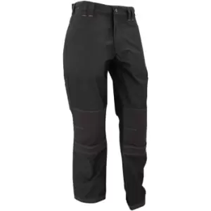 Image of Regatta Mens Holster Workwear Trousers (Short, Regular And Long) (32S) (Black) - Black