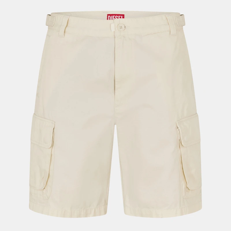 Image of Diesel Mens Cargo Shorts Vapourous Gray male XS (44)