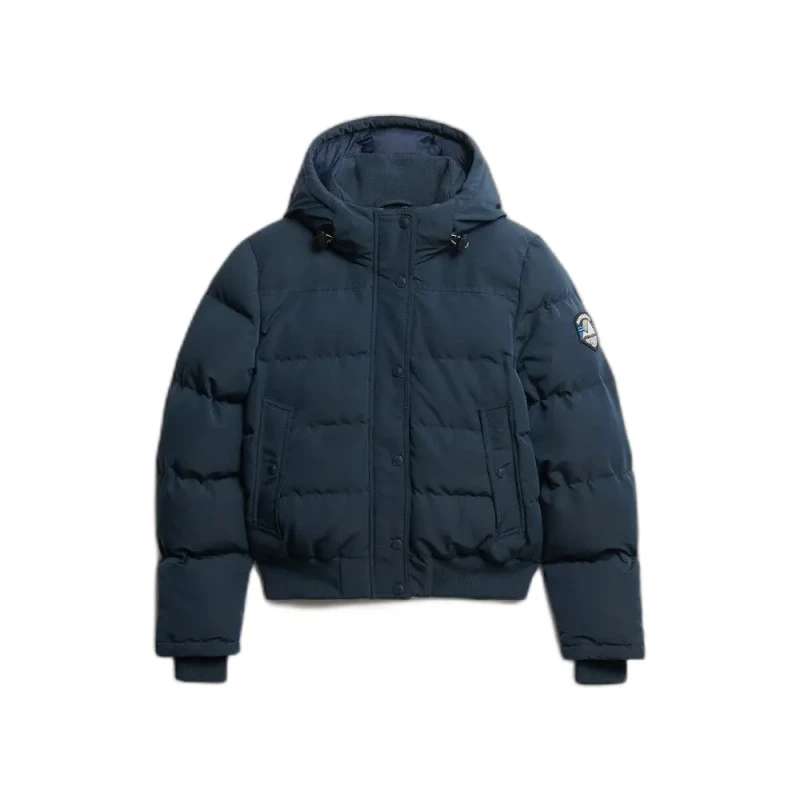 Image of Superdry Womens bomber Superdry Everest Bleu Female M
