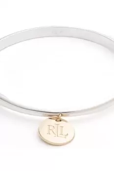 Image of Ladies Lauren Ralph Lauren Jewellery Coin Hinge Bracelet 14B00137