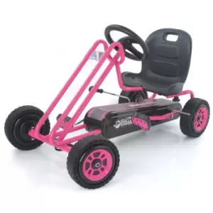 Image of Hauck Lightning Go Kart - Pink
