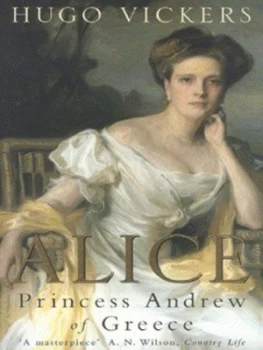 Image of Alice by Hugo Vickers Book
